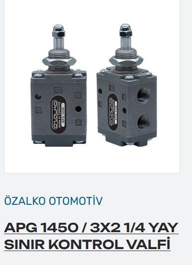 G191/43X2 YAY SINIR KONTROL VALFI